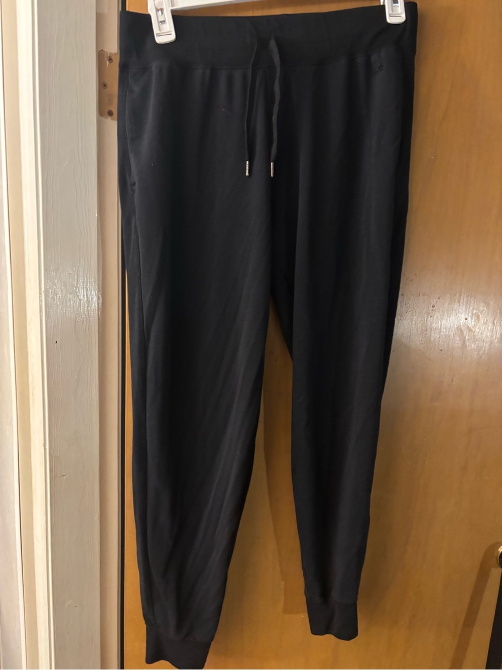 Women’s soft Black Drawstring Joggers